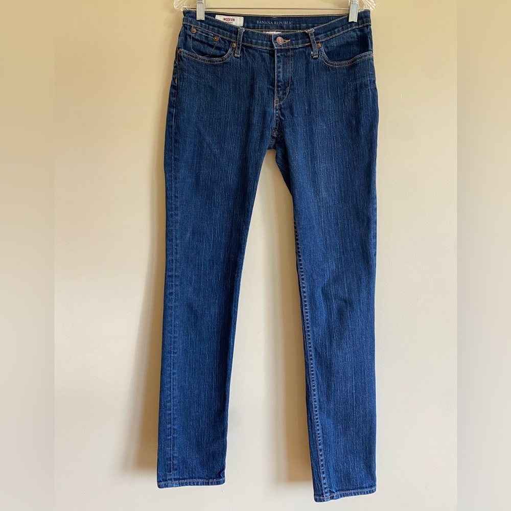 Banana Republic Modern Skinny Jeans Size 8 Medium Wash